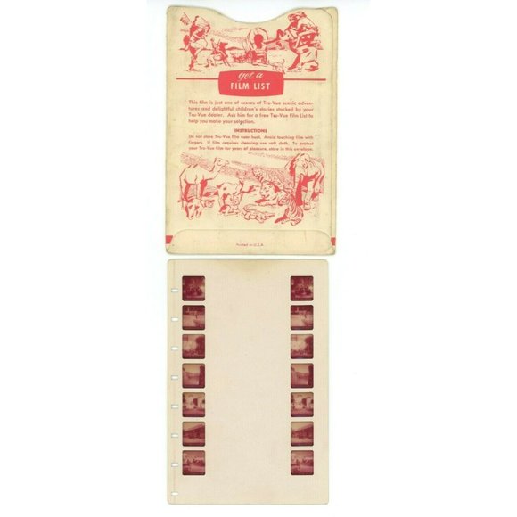 Vintage Tru Vue Tru-Vue Film Card St Augustine Florida Travel USA 241 Viewmaster - Picture 2 of 2
